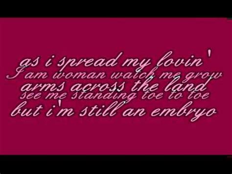 If i'm ever not i am woman! Helen Reddy - I am woman Lyrics - YouTube