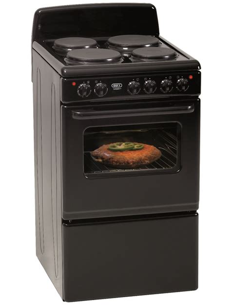 Defy 4 Plate Compact Black Stoves Asap Services