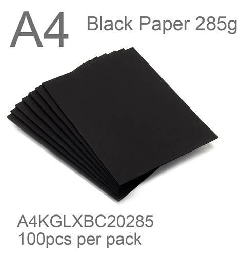 Free printable lined paper templates for kids in pdf. A4KGLXBC20285 - 2 Side Black Paper 285g A4 size 100pcs per ...