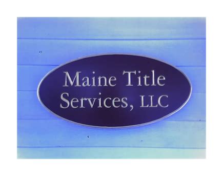 Maine Title Services - Falmouth ME 04105 | 207-781-7400