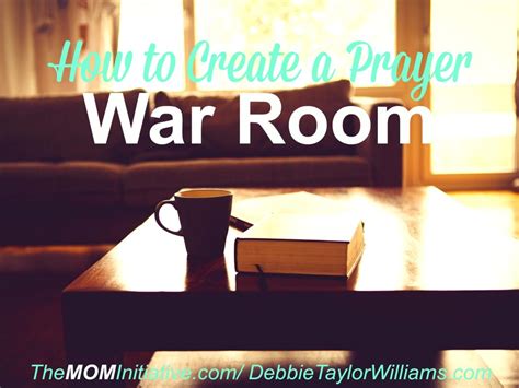 How To Create A Prayer War Room The Mom Initiative