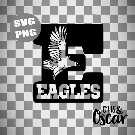 Eagles Svg Eagle Mascot High School Png Etsy School Spirit Shirts