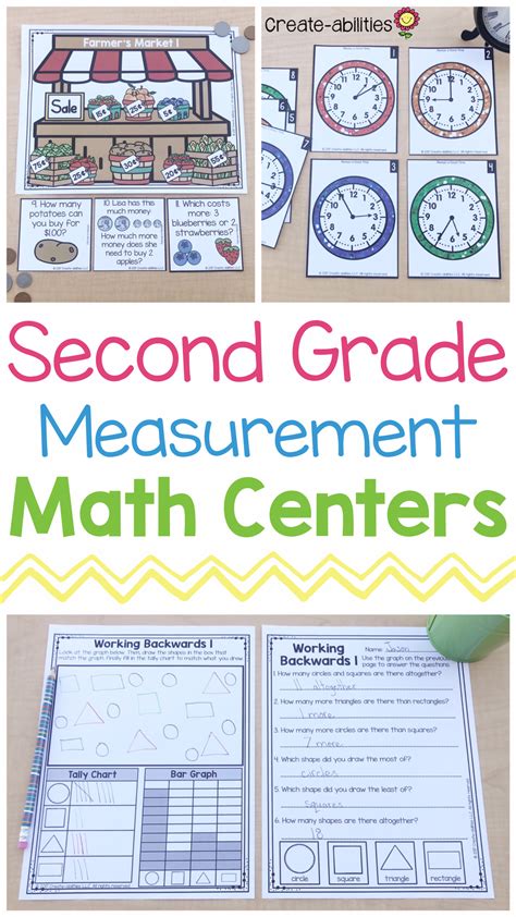 English activities fun ways to teach english. 2nd Grade Measurement Math Centers | Math centers, Math ...