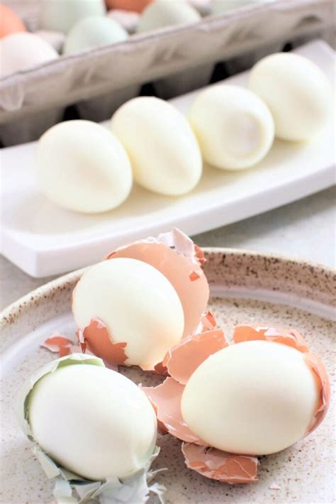 Easy Peel Boiled Eggs Perfect Every Time Kitchen Frau