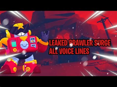This is my 1st video about brawl stars. New brawler surge all voice lines| Brawl stars - YouTube