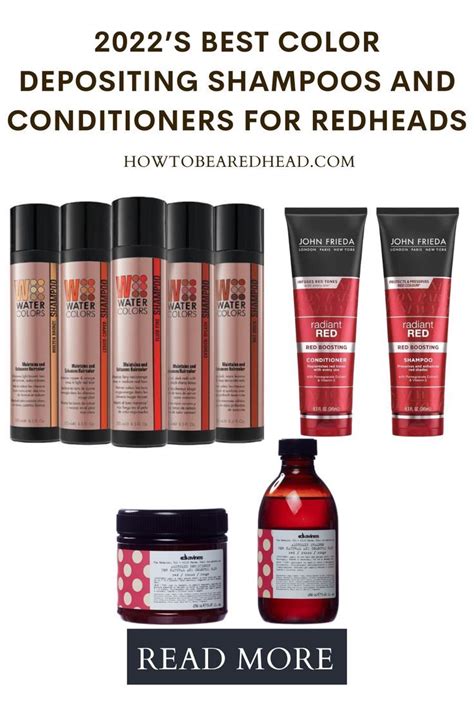 2022s Best Color Depositing Shampoos And Conditioners For Redheads