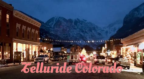 Spending The Winter In Telluride Is Magical A Place Where The