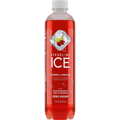 Sparkling Ice Naturally Flavored Sparkling Water Cherry Limeade 17 Fl