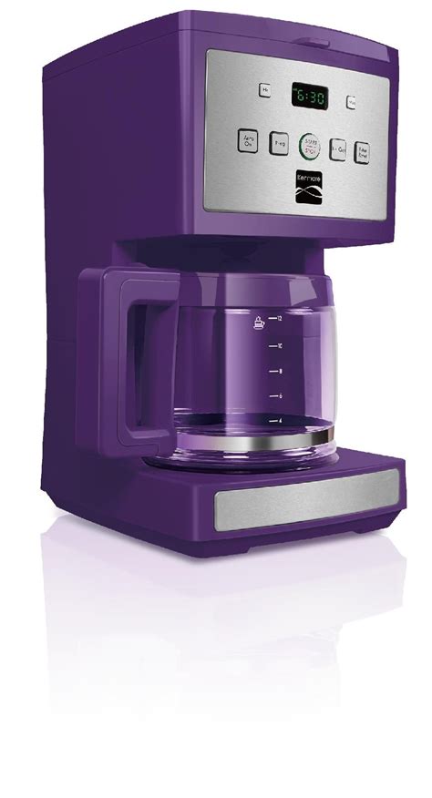 Geneva, ge appliances` voice assistant, is the key ingredient that makes it possible. Kenmore 12 Cup Programmable Coffee Maker, Purple | Shop ...