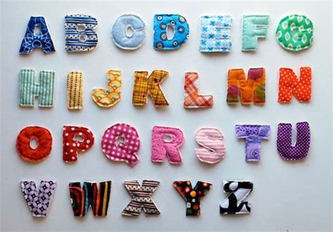 Playing with the alphabet is a great way to help your preschooler learn the letters and get ready to read. How To Make Plush Alphabet Magnets | Alphabet magnets ...