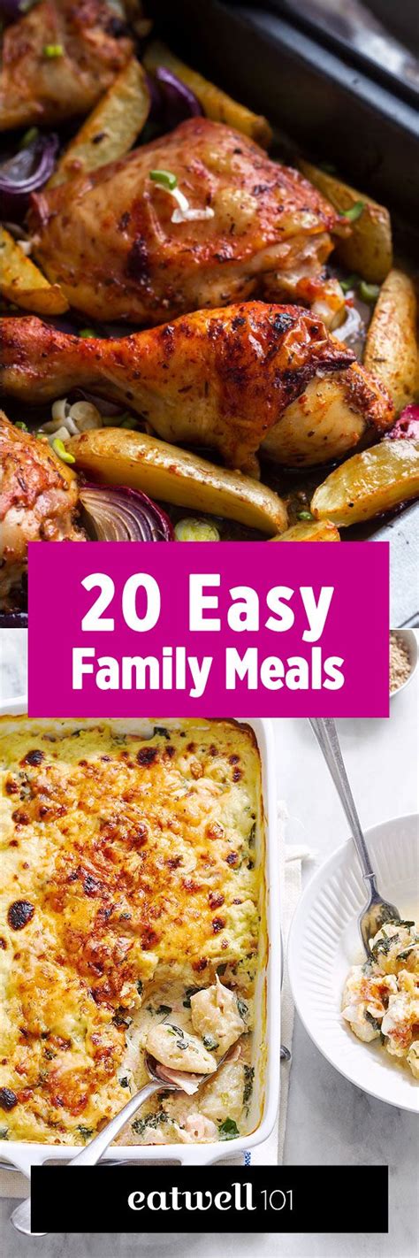 Healthy Meals Recipes: 22 Healthy Meals for Family Dinner ...