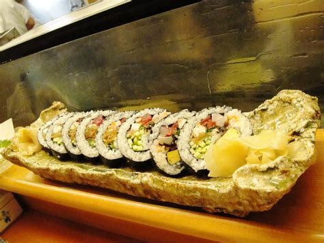 Maki Zushi Sushi Roll Is A Traditional Japanese Festival Food
