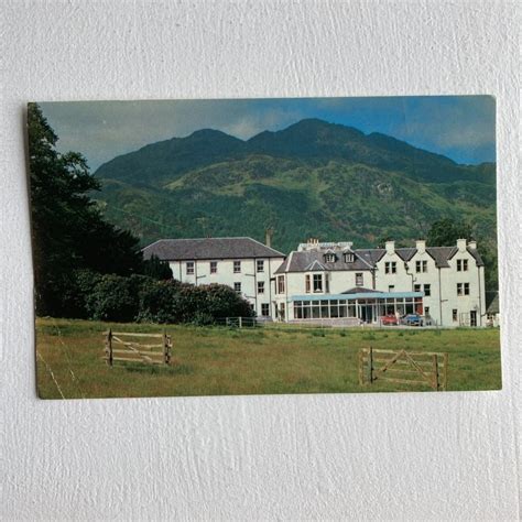 Postcard Loch Achray Hotel Trossachs Retrospectro