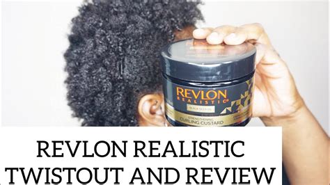 Revlon Realistic Black Seed Oil Review Twistout Tutorial Natural