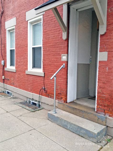 Diy handrails by fortin ironworks provides all the benefits of a custom made fortin ironworks handrail, but speeds up the process and slashes prices to fit any timeline and budget. 2 Step Hand Railing - 80 X 90 Cm Silver Vevor Step ...