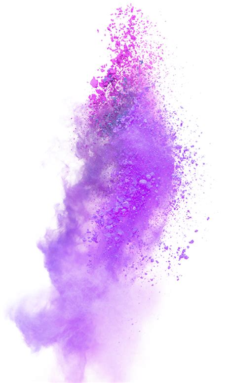 Download Purple Smoke Transparent Purple Powder Explosion Png Full