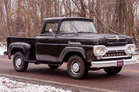 A truck camper is an excellent alternative to an rv. 1959 Mercury M100 half-ton StyleSide pickup truck ...