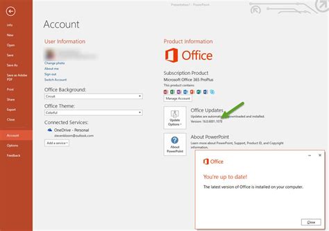Office 365 Wont Update To The Most Recent Version Microsoft Community