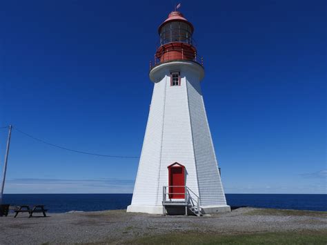 Tourist Information Point Riche Peninsula And Lighthouse Newfoundland