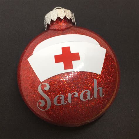 Nurse Ornament Christmas Ornament Personalized Ornament