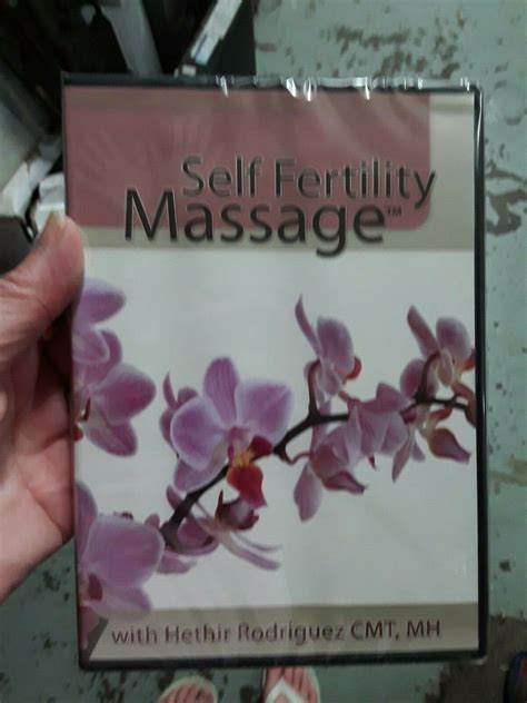 New Self Fertility Massage Dvd Hethir Rodriguez Pregnancy Reproductive Health Ebay