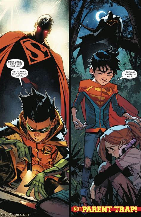 Super Sons Issue 2 Dc Comics Artwork Batman Comics Dc Comics Art