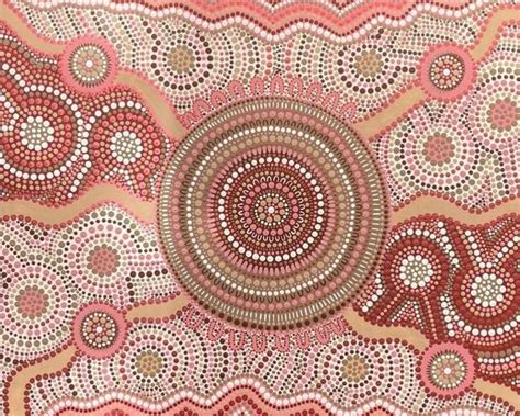 Aboriginal Art Dot Painting Aboriginal Art Symbols Dot Art Painting