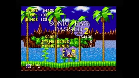 Sonic The Hedgehog 1 16 Bit Part 1 Video Dailymotion