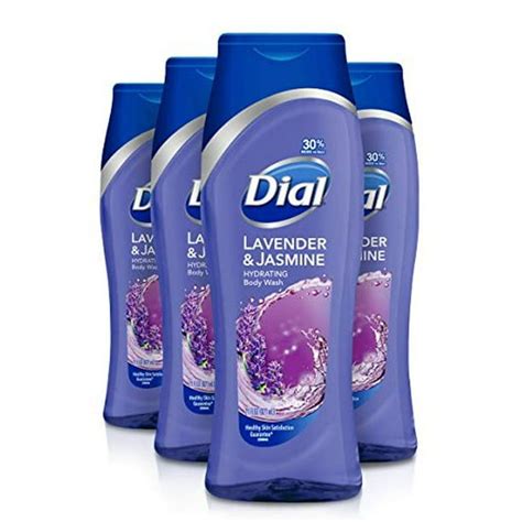 Dial Body Wash Lavender And Jasmine 21 Ounce Pack Of 4