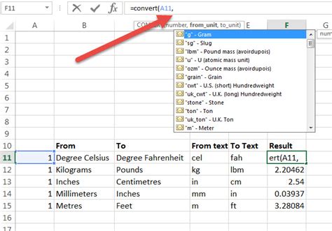 Convert Mm To Inches In Excel And More Conversions Auditexcel Co Za
