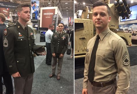 Army Is Bringing Back Its Wwii Era Uniforms Displays Prototype At Expo