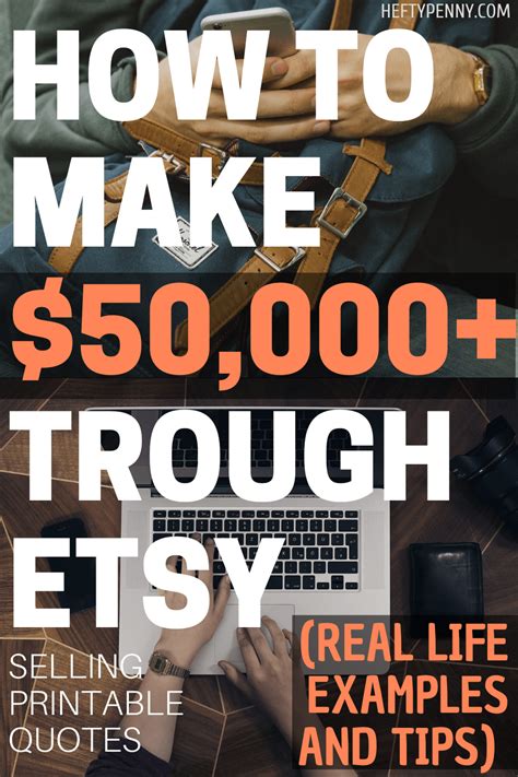 How to advertise and make money online. HOW TO MAKE $50,000+ PASSIVE INCOME THROUGH ETSY (REAL LIFE EXAMPLES AND TIPS) | Make money ...