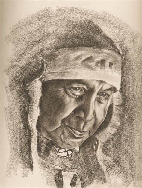 Another Pencil Drawing Native American Art Native American