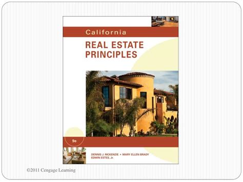 Ppt California Real Estate Principles Powerpoint Presentation Free