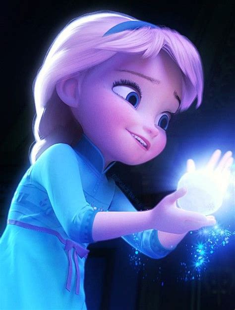 Little Elsa Дисней холодное сердце Девушки диснея Дисней