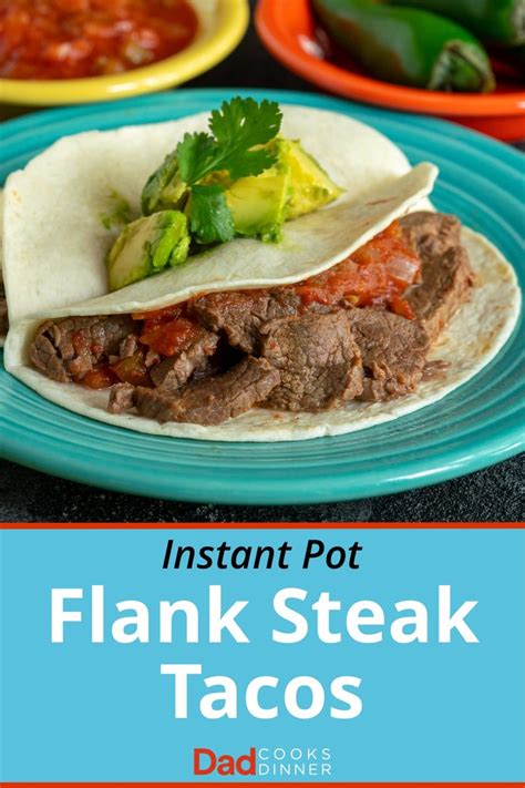Use an instant pot® to turn even a tough flank steak into moist shredded beef immersed in a thick, hearty stew flavored with mushrooms and red wine. Instant Pot Barbeque Flank Steak - Instant Pot Steak Tacos ...