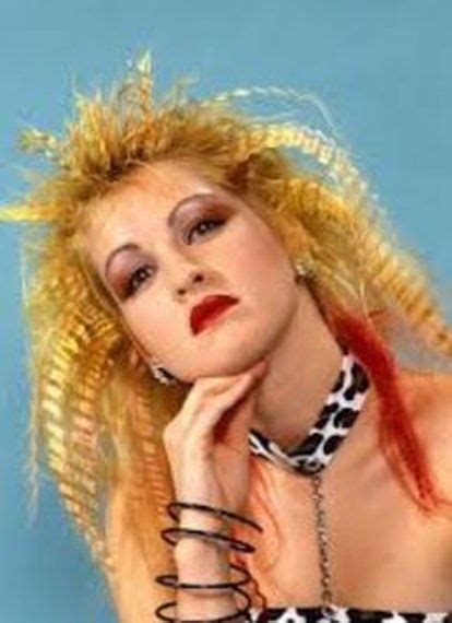 true colors 30 fascinating photographs that show colorful styles of cyndi lauper during the