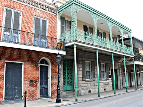 Royal Street Walk Lots Of Historic Buildings New Orleans French