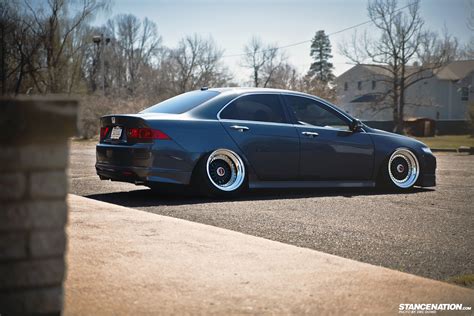 Dumped And Cambered Matthews Acura Tsx Stancenation™ Form