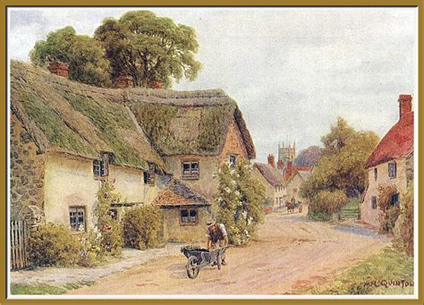 A Sunday Stroll Back In Time To Somerset Cottage Art Quinton Art