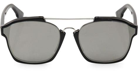 dior abstract 58mm square sunglasses in black gray lyst