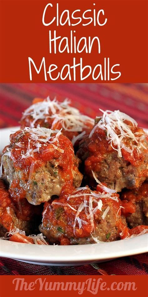 1/2 pound ground beef 1/2 pound ground pork 1/2 pound ground veal 2 slices bread 1/2 cup milk 1 egg 2 tbsp grated parmesan cheese 1 tsp dried oregano 1 tsp dried basil 1 tsp garlic powder 1 tsp salt 1/2 tsp pepper. Classic Italian Meatballs | Recipe | Tasty meatballs ...