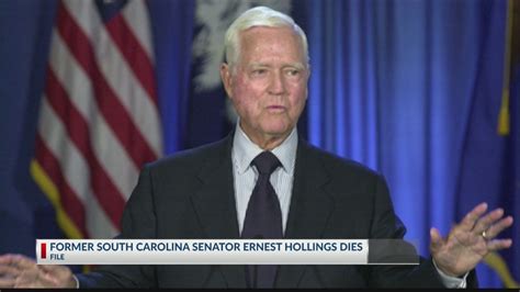 Former South Carolina Senator Ernest Hollings Dies