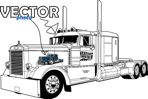 Peterbilt Clip Art 10 Free Cliparts Download Images On Clipground 2024