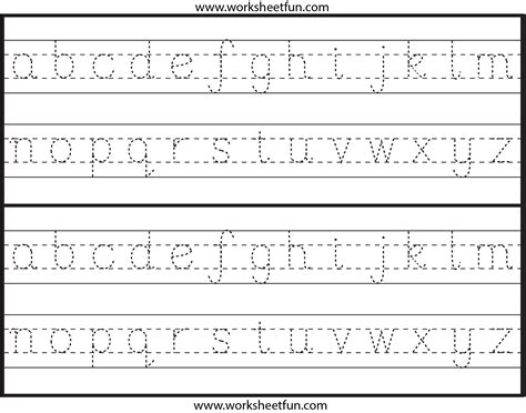 Worksheets are abc dotted letters up on white card stock to make more, name a pple aa a a a a a a a a, name is for, alphabet bingo how to play i j k l, ccw precursive dotted 1 alphabet, by all rights, does it start with b, alphabet pack revisions. owercase etter tracing | Handwriting worksheets for kindergarten, Alphabet writing practice ...