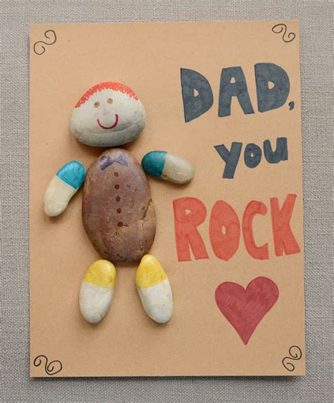 Dad Rocks Fathers Day Craft Play Cbc Parents