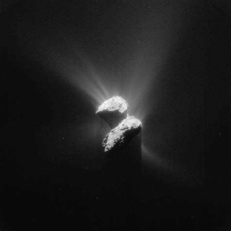 Rosetta Photo Of Comet 67pc G Rosetta Spacecraft Rosetta Comet
