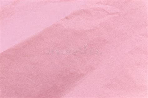 Texture Of Pink Craft Crumpled Paper Background Stock Photo Image Of