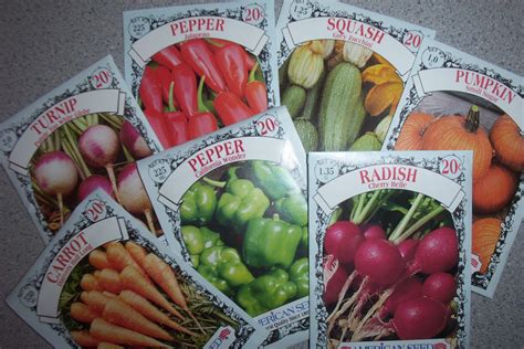 How Does My Garden Grow Heirloom Seed Packets