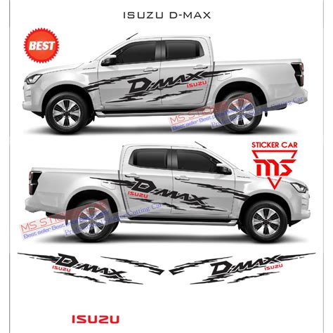 Sticker Dmax Sticker Cutting Car Isuzu D Max Off Road Shopee Philippines